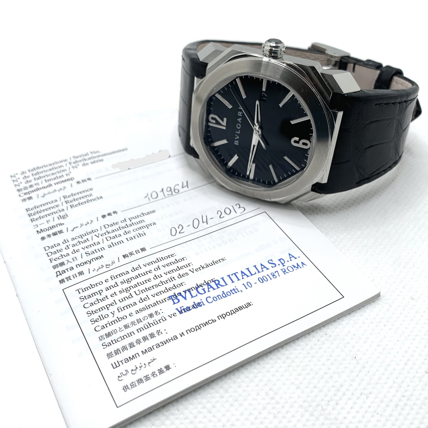 Bulgari Octo Solotempo