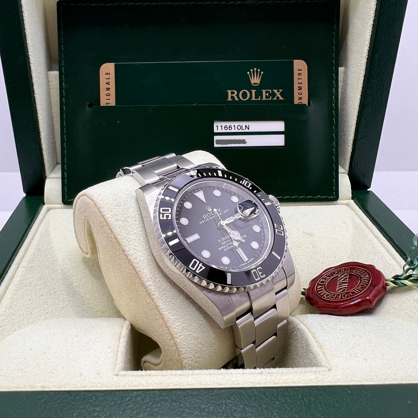 Rolex Submariner Date Ref. 116610LN FULL-SET