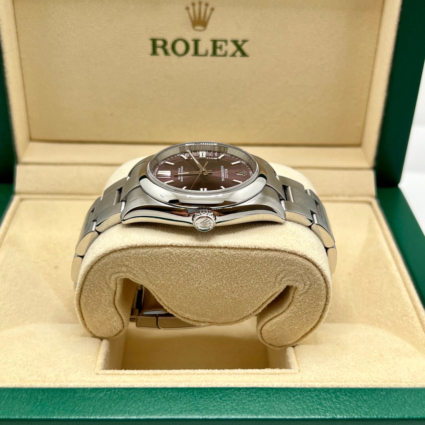 Rolex Oyster Perpetual GRAPE Dial Ref. 116000 Full-Set