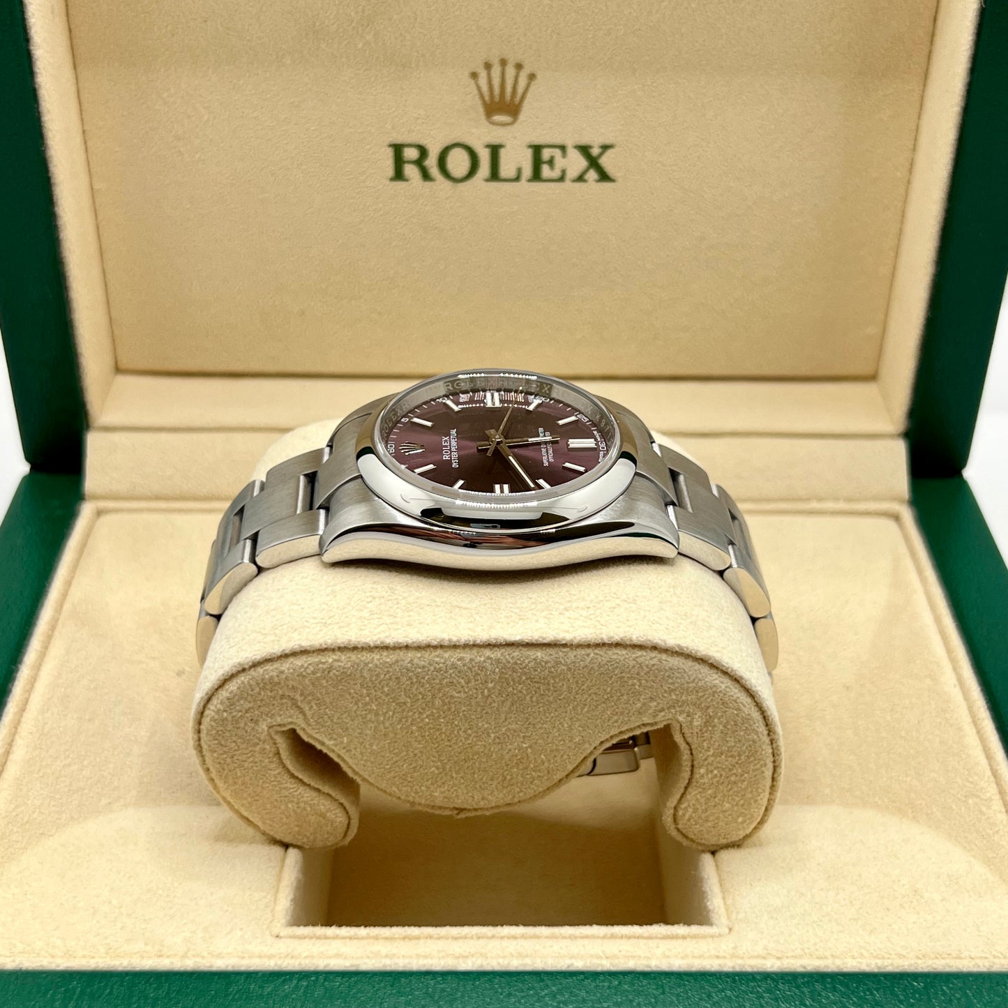Rolex Oyster Perpetual GRAPE Dial Ref. 116000 Full-Set