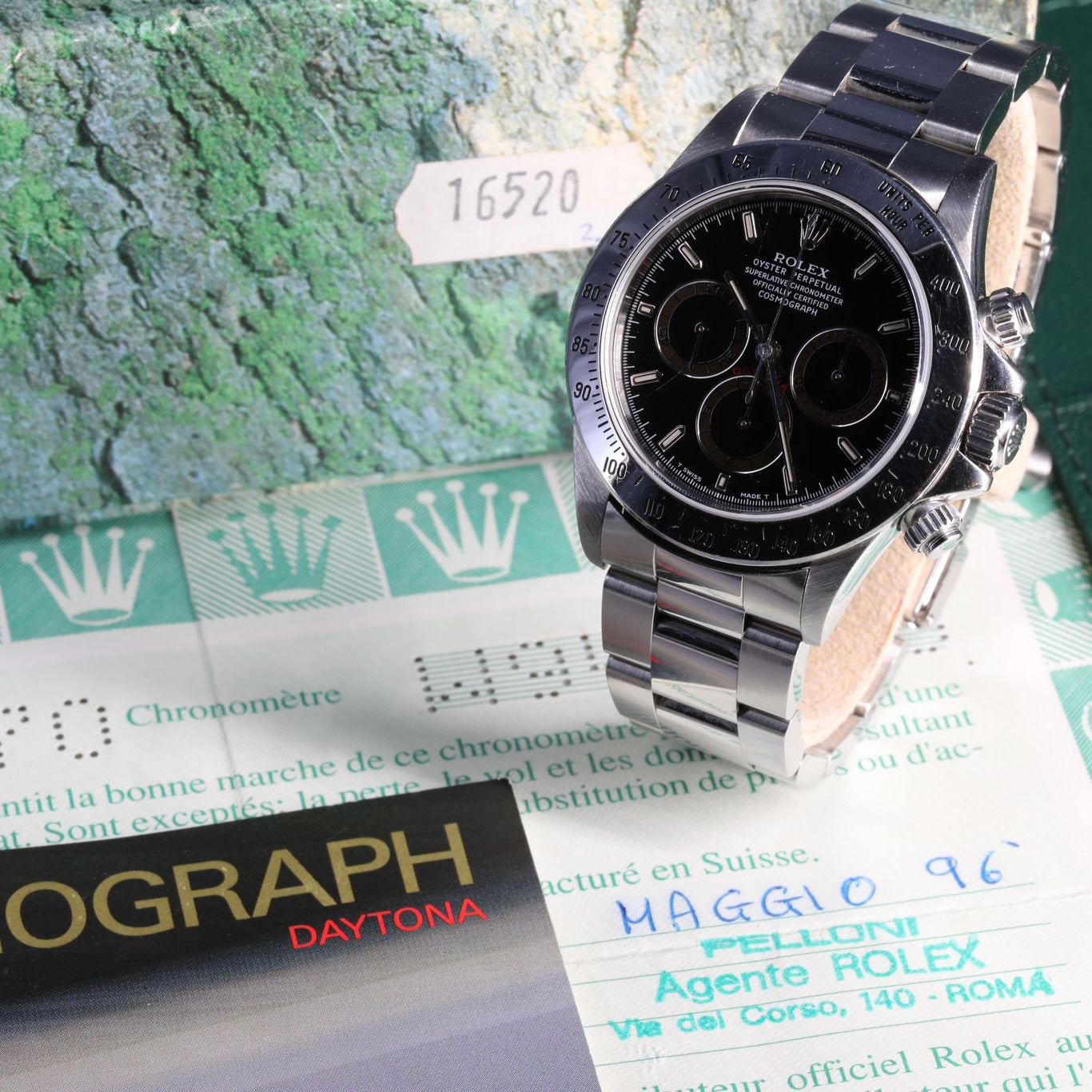 Rolex Daytona "PATRIZZI" DIAL Full Set Year 1996