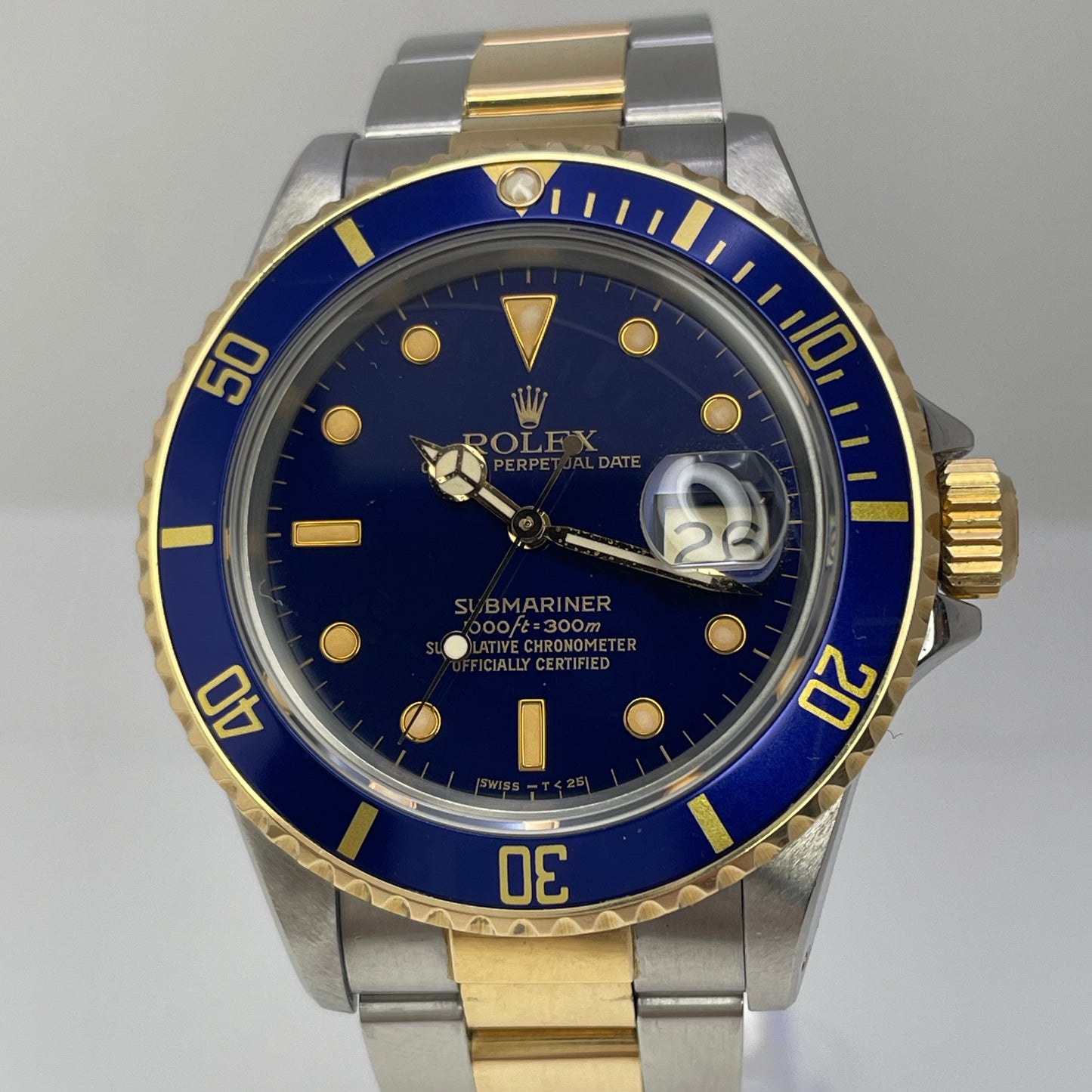Rolex Submariner Date Ref. 16803 Never Polished Full-Set