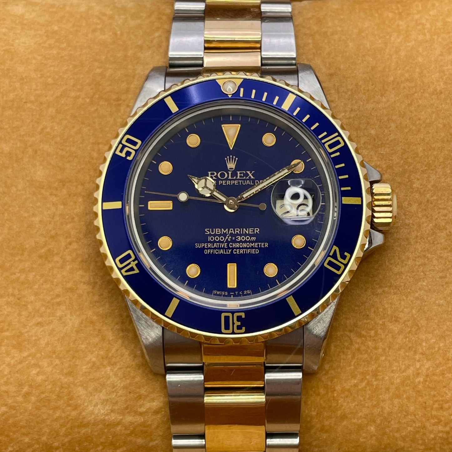 Rolex Submariner Date Ref. 16803 Never Polished Full-Set