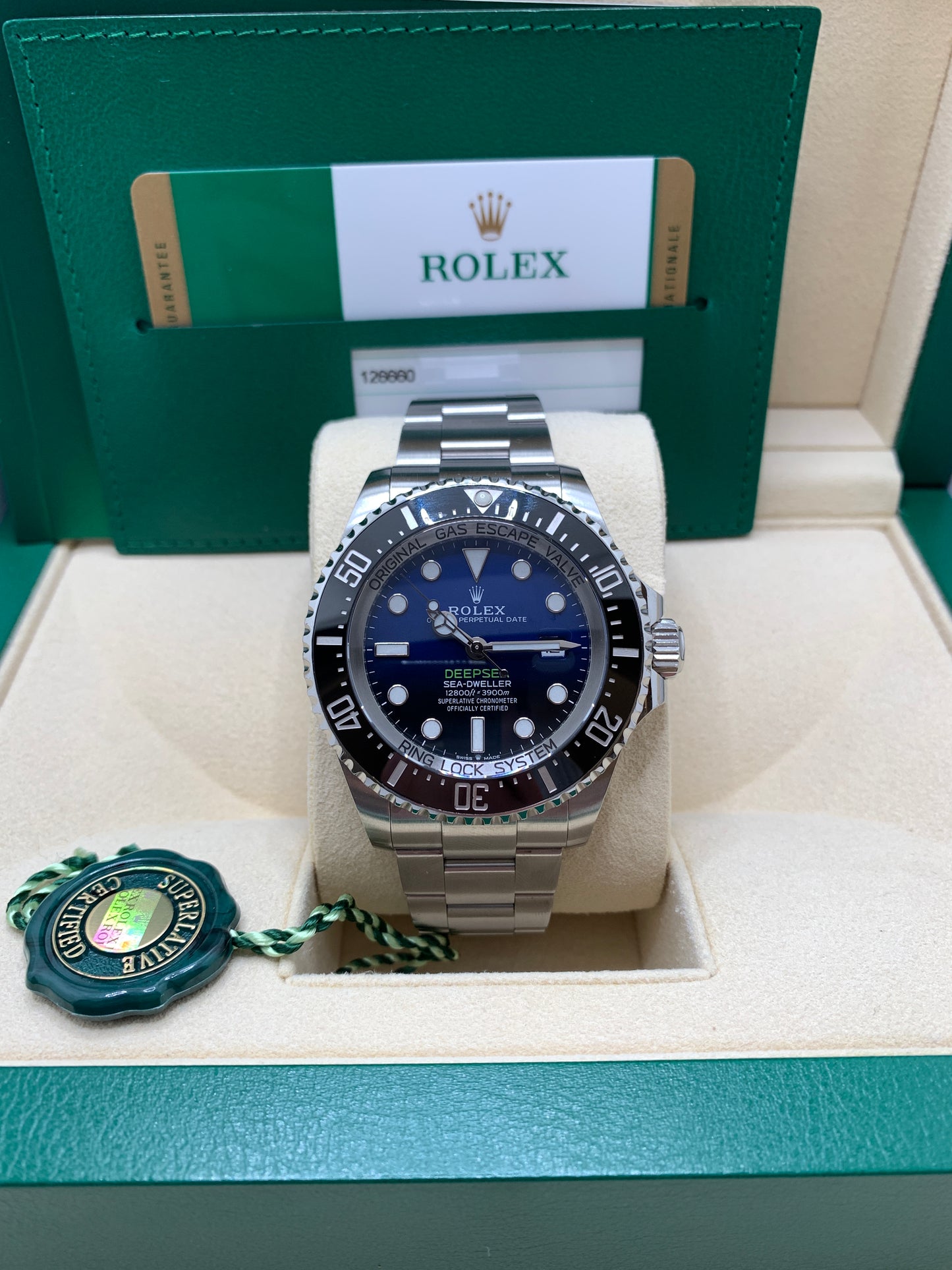 Rolex Sea-Dweller Deepsea 126660 James Cameron FULL SET