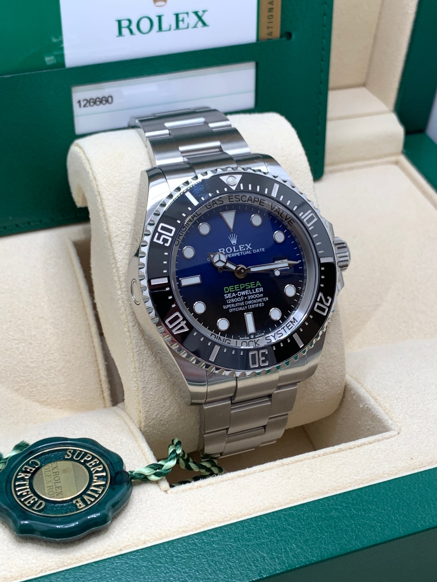 Rolex Sea-Dweller Deepsea 126660 James Cameron FULL SET