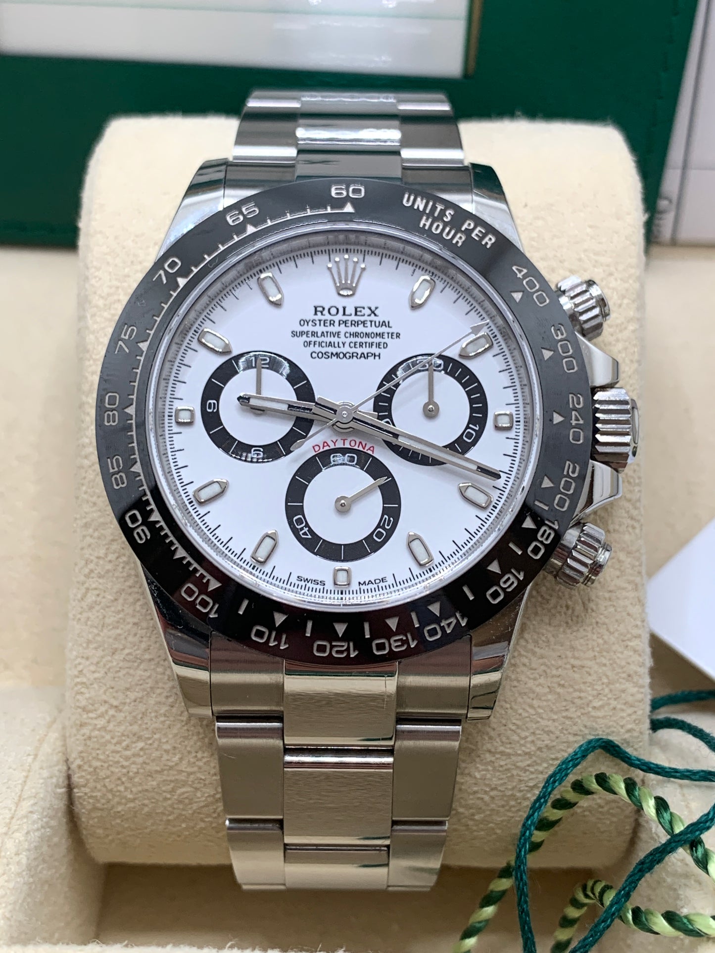 Rolex Daytona 116500LN White Dial Full-Set 2018