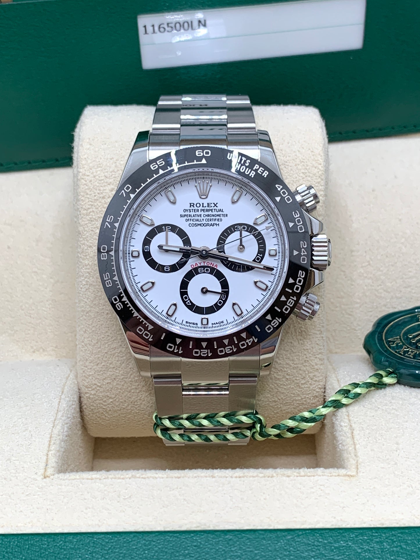 Rolex Daytona 116500LN PANDA FULL SET 2017