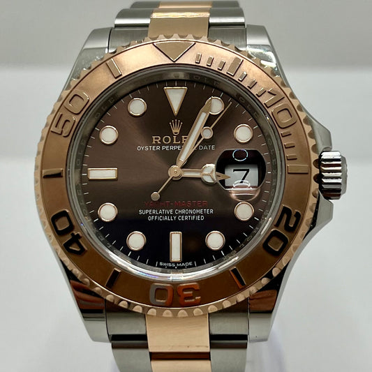 Rolex Yacht-Master 40 Chocolate Dial Full-Set Bucherer