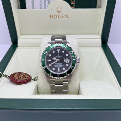 Rolex Submariner Date Ref. 16610LV NOS FULL-SET, garanzia ITA
