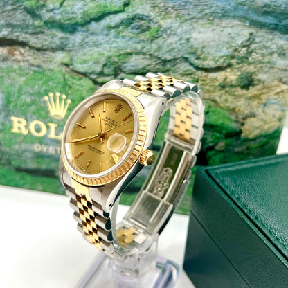 Rolex Date Ref. 15233 Champagne Dial