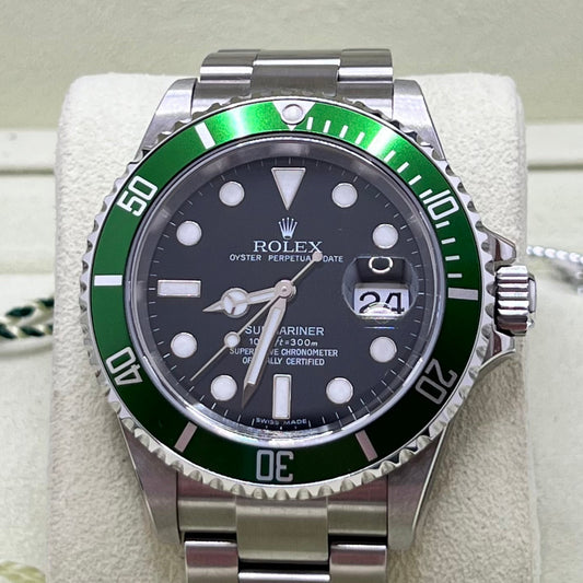 Rolex Submariner Date "Kermit" Ref. 16610LV NOS FULL-SET