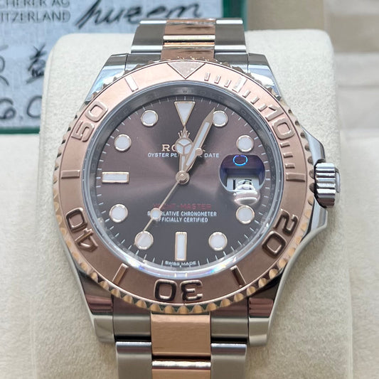 Rolex Yacht-Master 40 Chocolate Dial Full-Set Bucherer