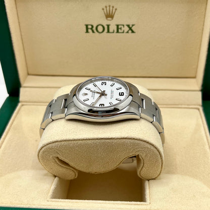 Rolex Oyster Perpetual 34mm White Dial Ref. 114200 Full-Set