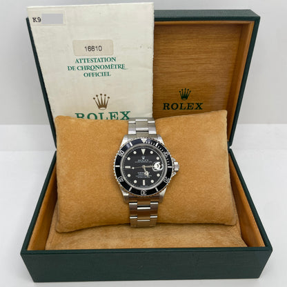 Rolex Submariner Ref. 16610 Year 2001