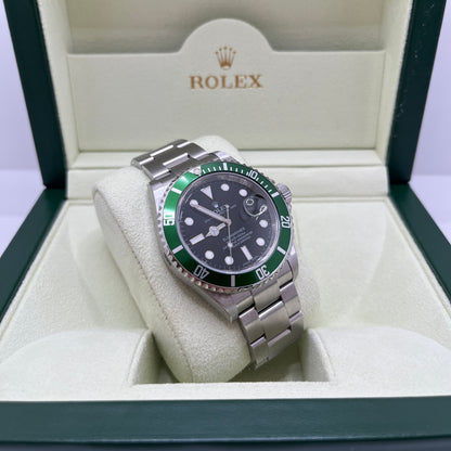 Rolex Submariner Date Ref. 16610LV NOS FULL-SET, garanzia ITA