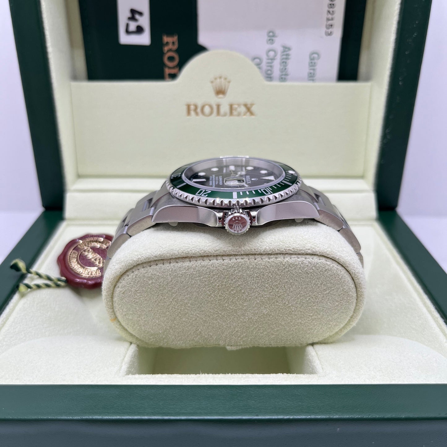 Rolex Submariner Date Ref. 16610LV NOS FULL-SET, garanzia ITA