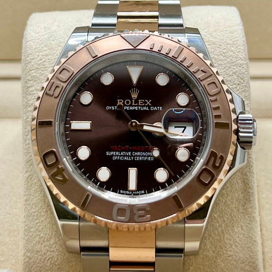 Rolex Yacht-Master 40 Chocolate Dial Full-Set Bucherer