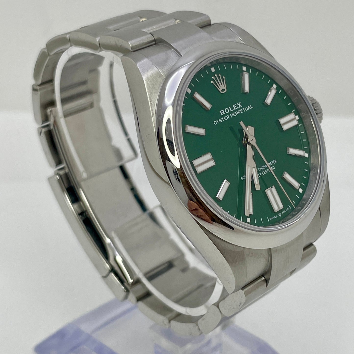 Rolex Oyster Perpetual Green Dial 2025