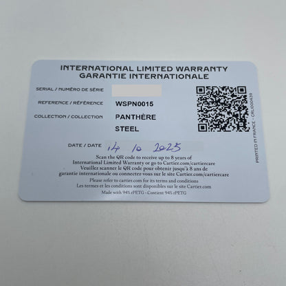 Cartier Panthère Medium Ref. WSPN0015 *NEW 10.2025*