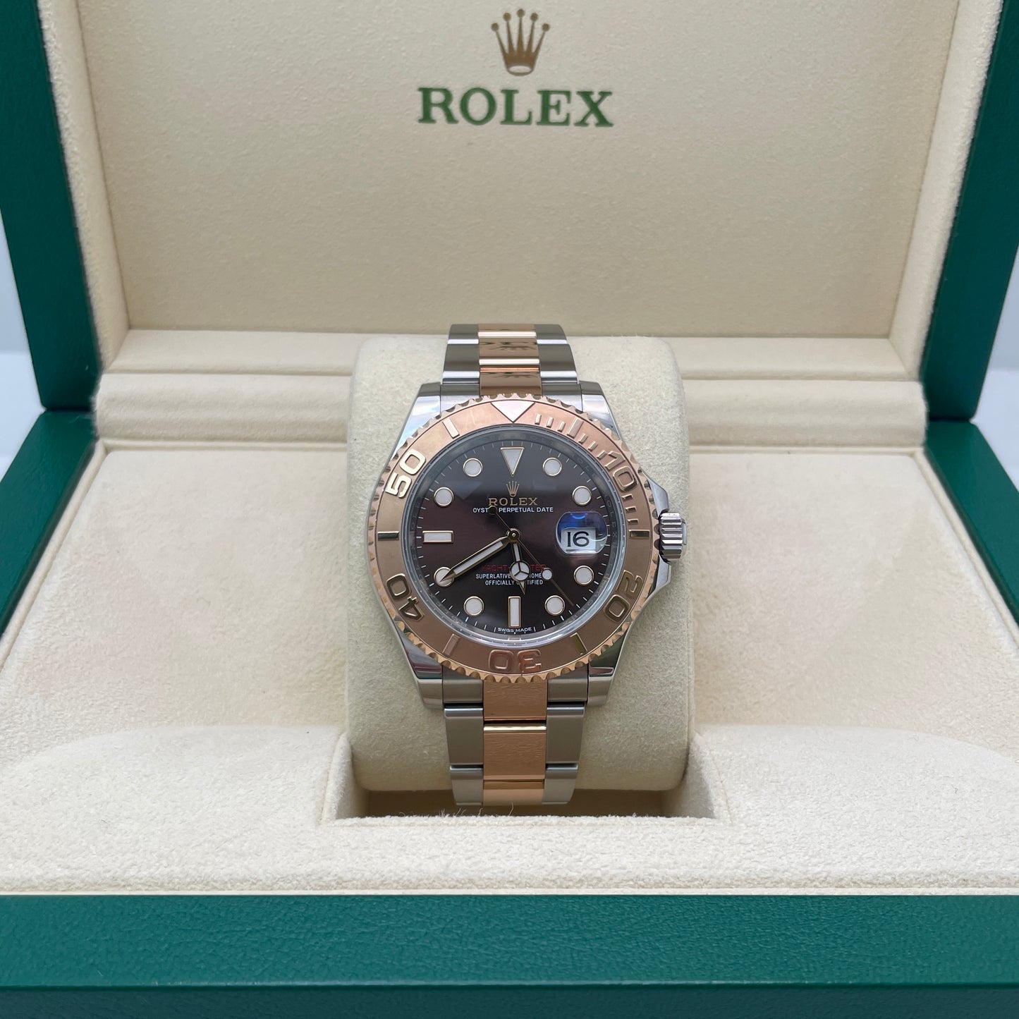 Rolex Yacht-Master 40 Chocolate Dial Full-Set Bucherer