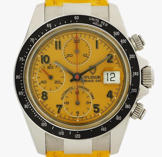 Tudor Tiger Prince Date CHRONOGRAPH YELLOW