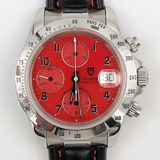 Tudor Tiger Prince Date CHRONOGRAPH RED