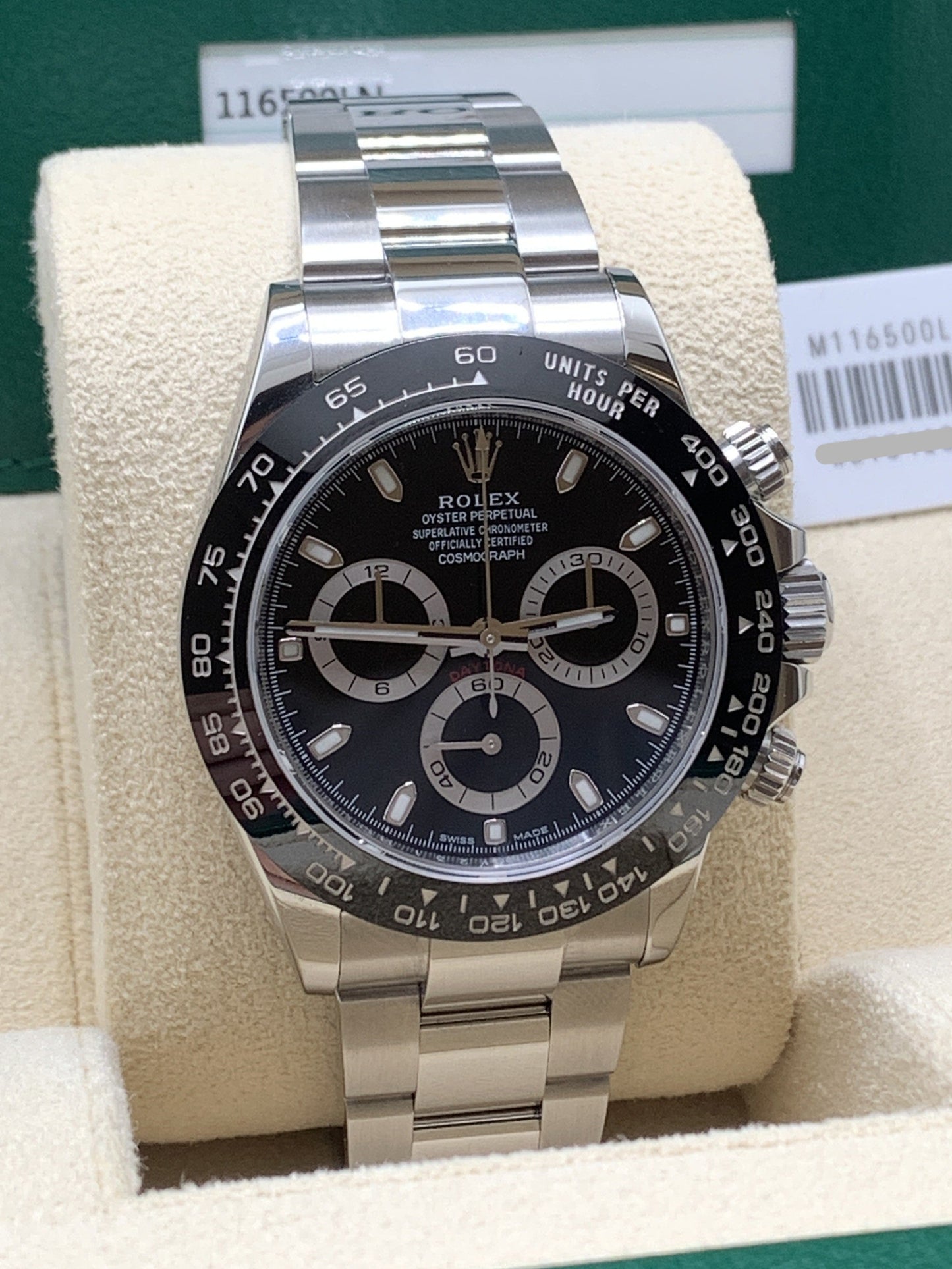 Rolex Daytona ref. 116500LN FULL SET YEAR 2017