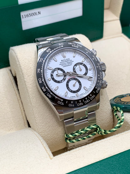 Rolex Daytona 116500LN PANDA FULL SET 2017