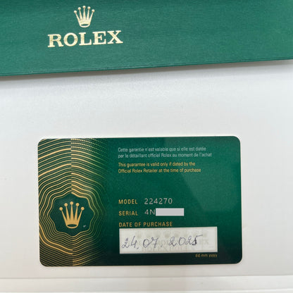 Rolex Explorer Ref. 224270 New 2025